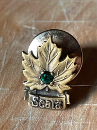 Vintage 10K Solid Yellow Gold SEARS Employee Award Pin