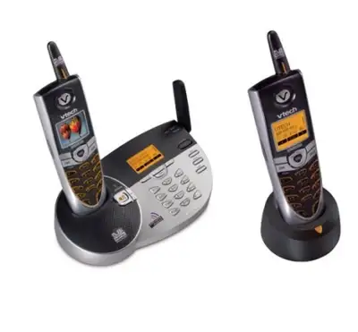 2 Téléphone Neuf Sans Fil 5,8G Expandable Cordless Phone, View more