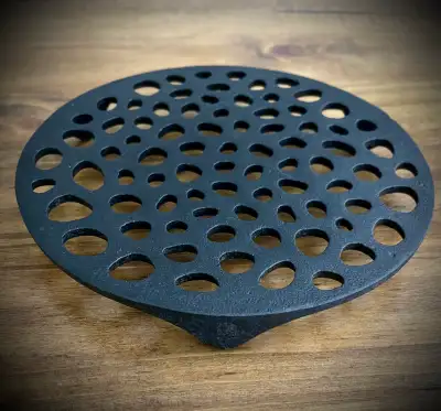 Cast Iron Trivet • Heavy • Black • Never Used, View more