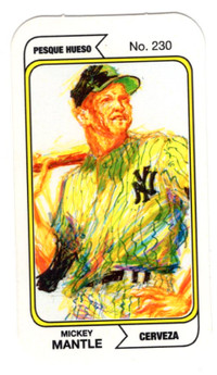 Topps Project70® Card 100 - 1952 Mickey Mantle by Andrew Thiele - Print  Run: 9067