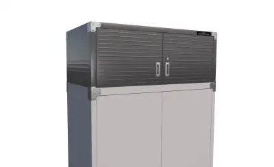 BLACKCOMB 48" wide Stacking cabinet, Graphite, View more