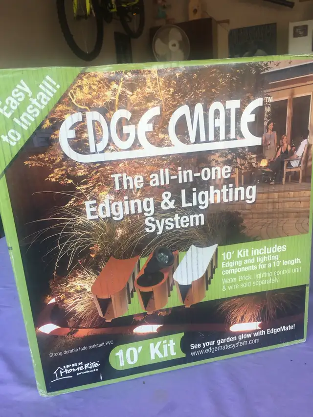 Ipex HomeRite EdgeMate 10' Edging & Lighting System