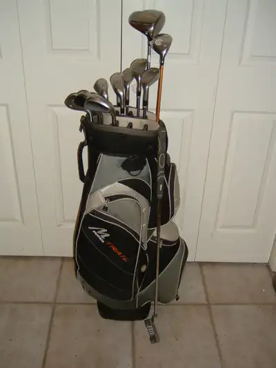 RT 13 Pc MENS CLEVELAND HI-BORE HYBRID REG GRAPH GOLF CLUBS SET, View more