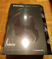 Monster Diesel VEKTR Headband Wired Headphones - Black