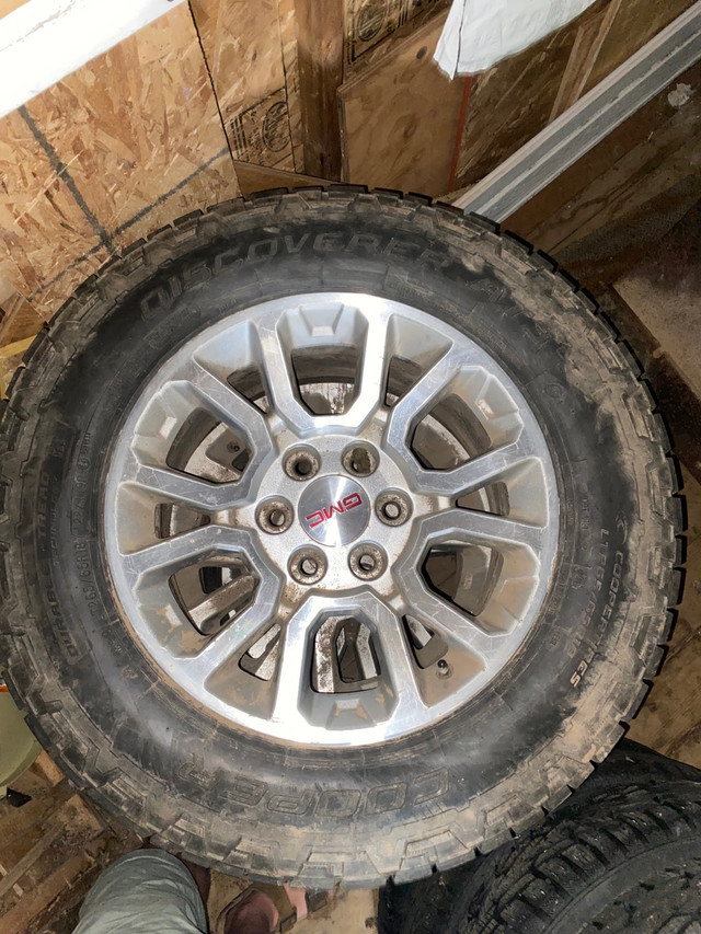 4 18” GMC wheels and tires | Tires & Rims | Saint John | Kijiji