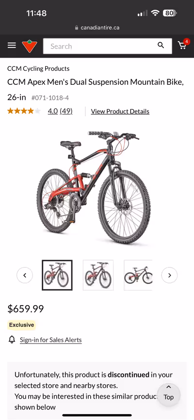 Have forsale 24 speed ccm apex bike paid over 700 for it used 3 times.