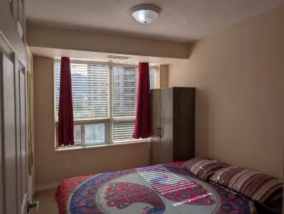 Bright Furnished Room for Rent – Square One | 2-Months Stay