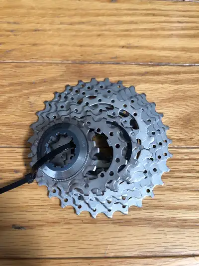 Shimano Ultegra 6700 10 speed cassette 12-30 for sale. Used for one hilly grand fondo I did a couple...