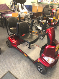 Two seater Mobility Scooter. No HST! Full 1 year warranty!