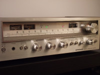 PIONEER Stereo Receiver SX-580 Wood Case