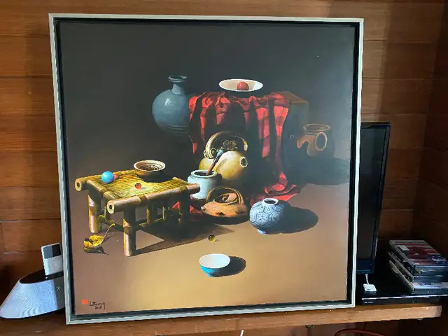 Still Life Oil Painting in Arts & Collectibles in Ottawa - Image 4
