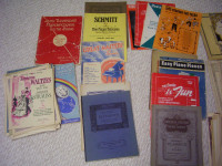 Large Selection Piano Books