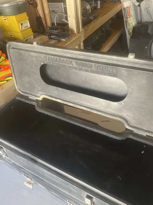 SOLD - Tamarack Quad Trunk - Large ATV Rear Rack Box (Alberta Ma ...