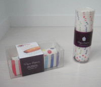 Paper Eskimo Baking Cups (25) and Loaf Holder (8) - NEW