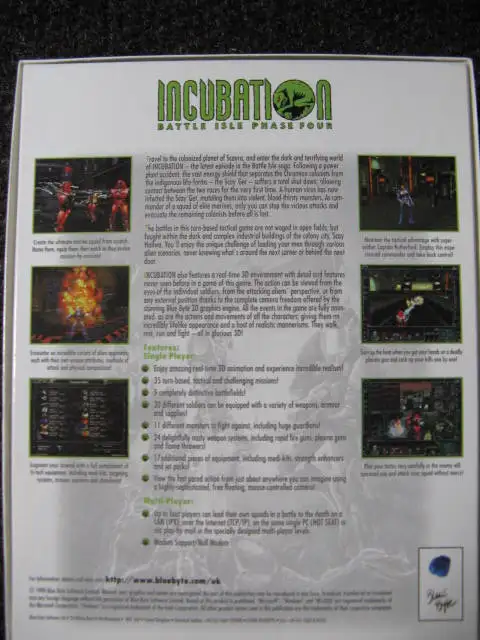 NEW /NEUF Incubation: Battle Isle Phase Four game for PC in PC Games in City of Montréal - Image 3