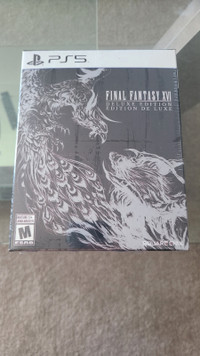 Selling New FF XVI Deluxe Edition w/extra steelbook - PS5 Game