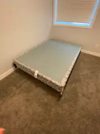 Full size box spring with metal frame