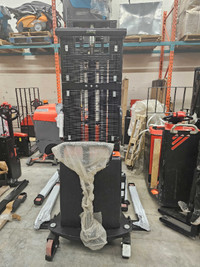 Semi Manual Pallet Stacker - 50% off Shipping!