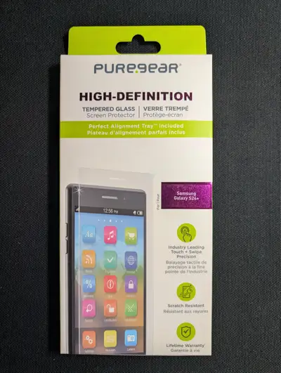 Puregear Tempered Glass Screen Protector for Samsung Galaxy S24+, View more