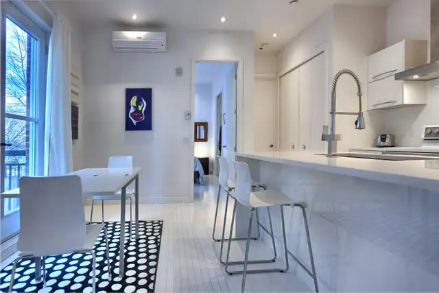 Centre-ville de Monréal - Magnifique condo meublé, équipé in Quebec in Canada - Image 7