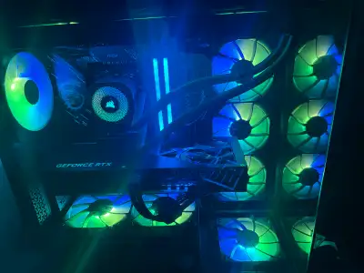Custome build Gaming Pc setup, View more