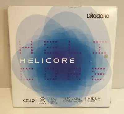D'Addario Helicore cello strings, View more