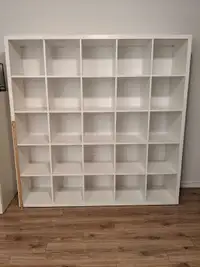 IKEA 5x5 White Kallax