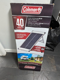 Coleman Solar panel 