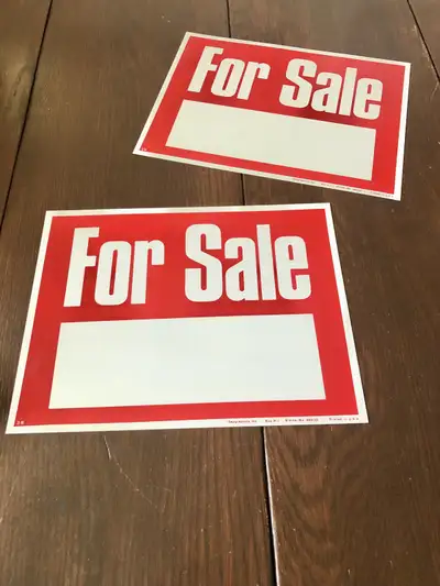 Plastic For Sale Window Sign Signs Advertising Car, View more