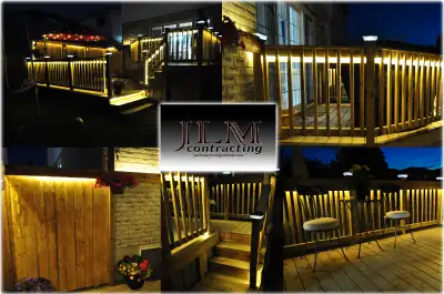 Transform your outdoor living space!! High quality Decks, Fences, Gates, Gazebos, Concrete driveways...