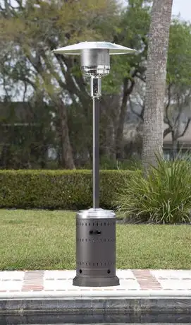 PARAMOUNT PATIO HEATER STAINLESS  STEEL & MOCHA, View more