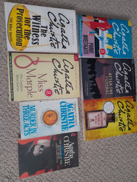 Agatha Christie books-like in NEW condition