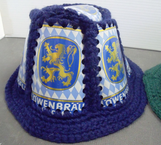 2 BEER TIN CAN CROCHETED HATS in Other in Lethbridge - Image 4