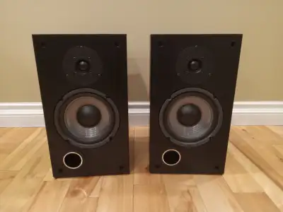 AudioShere Research AX-Mini-III; Haut-parleurs d'étagère vintage des années '80 en superbe état esth...