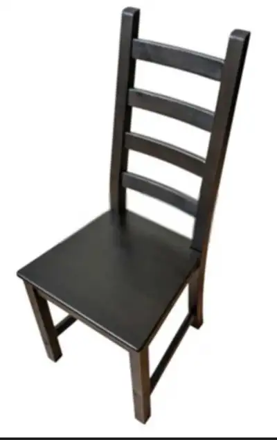 Ikea Wooden ladder dining room chair (4 available), View more