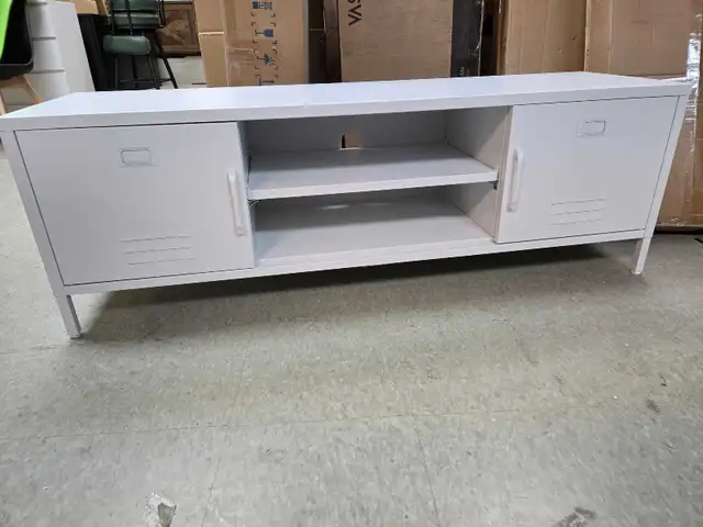 Metal TV Stand for 55 60 inch TV in TV Tables & Entertainment Units in Markham / York Region - Image 3