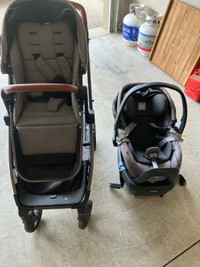 Peg Perego stroller and car seat