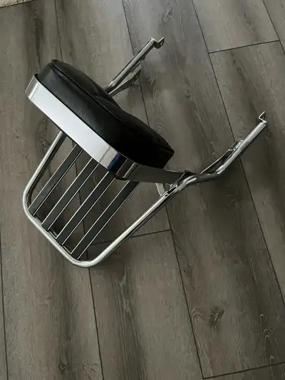 Vintage KG motorcycle carrier/backrest. Used but in excellent condition. Great addition to your vint...