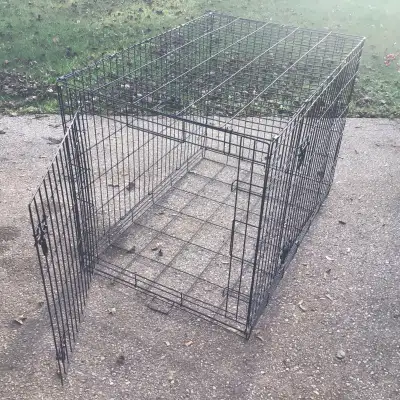42-in x 28-in x 31-in H Large Wire Metal Dog Kennel, View more