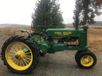 Antique John Deere A Tractor