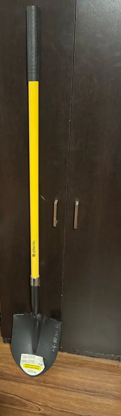 $35 for brand new long rubber grip handle garden round shovel a, View more