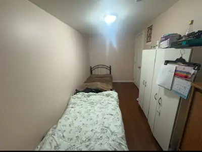 Shared basement room for rent is available starting as soon as possible. Vegetarian girls (1 or 2) w...