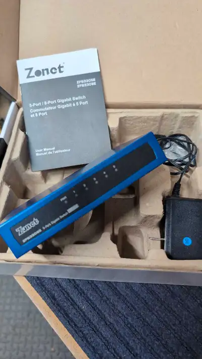 5 port Gigabit switcher, View more