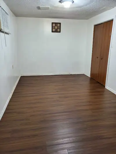 One room for rent in sharing in 2 bedroom basement apartment in malton. Two person's can rent it for...