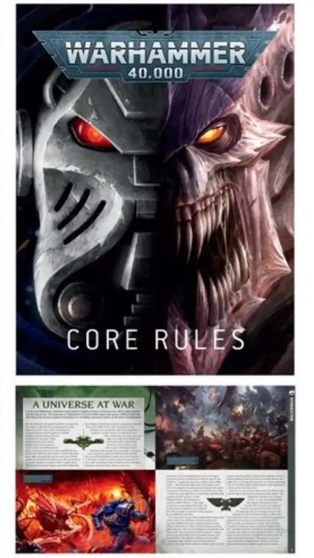 10th Edition Mini Core Book Warhammer 40K Leviathan64258380858755120