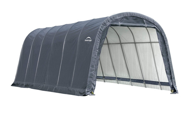 ShelterLogic Garage-in-a-Box® Round Auto Shelter, Truck/SUV Mode in Outdoor Tools & Storage in Calgary - Image 3
