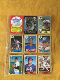 Topps Trading Cards - MLB (c) 1987