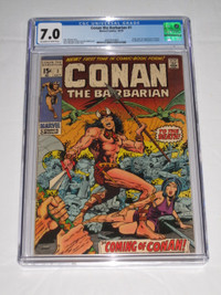 Conan the Barbarian#1 CGC 7.0 1st comic appearance! comic book