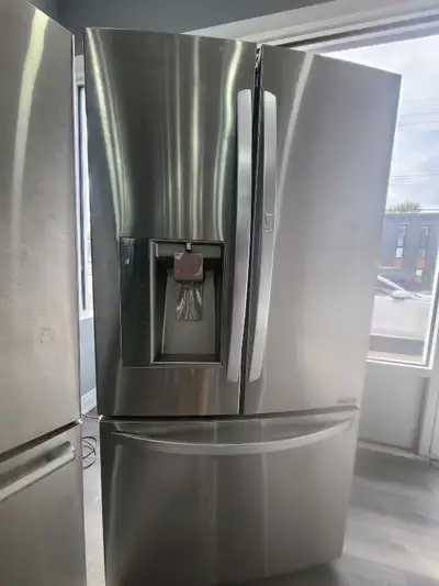 LG 36 W FRIDGE BOTTOM FREEZER STAINLESS STEEL , View more