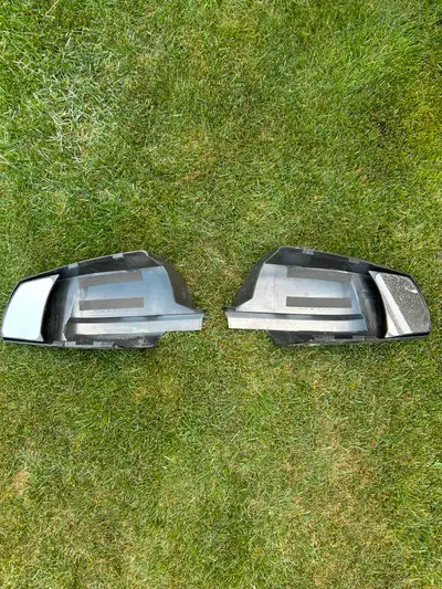 Towing mirror set for Toyota Tundra, 2007 – 2021, by K-Source. The pair just slide on to your existi...